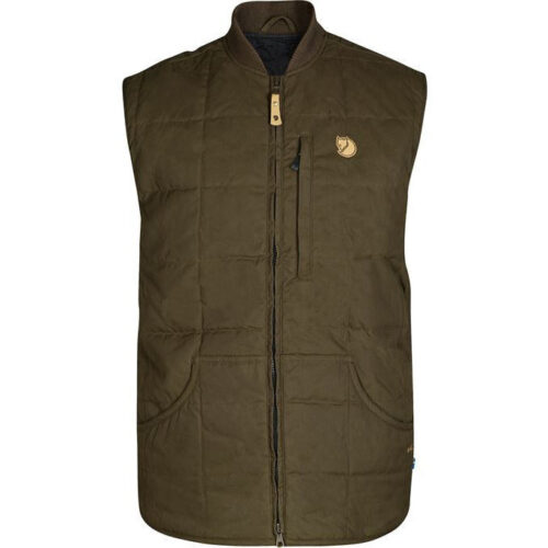 Moški lovski jopič Fjällräven Grimsey Vest (Dark Olive)