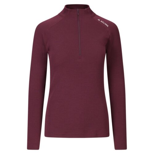 Aclima WarmWool MockNeck W ženska volnena majica