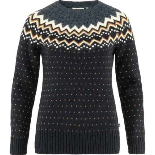 Fjällräven Övik Knit Sweater W ženski volnen pulover