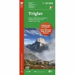 Zemljevid Triglav 1: 25 000