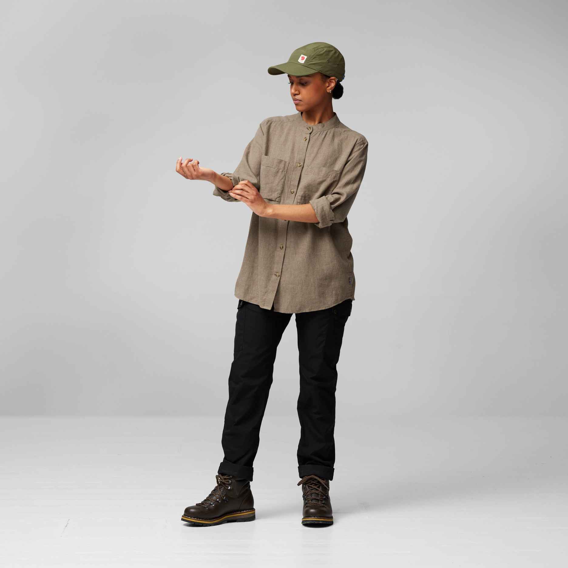 Fjällräven Övik Hemp Shirt LS W ženska srajca - slika 5