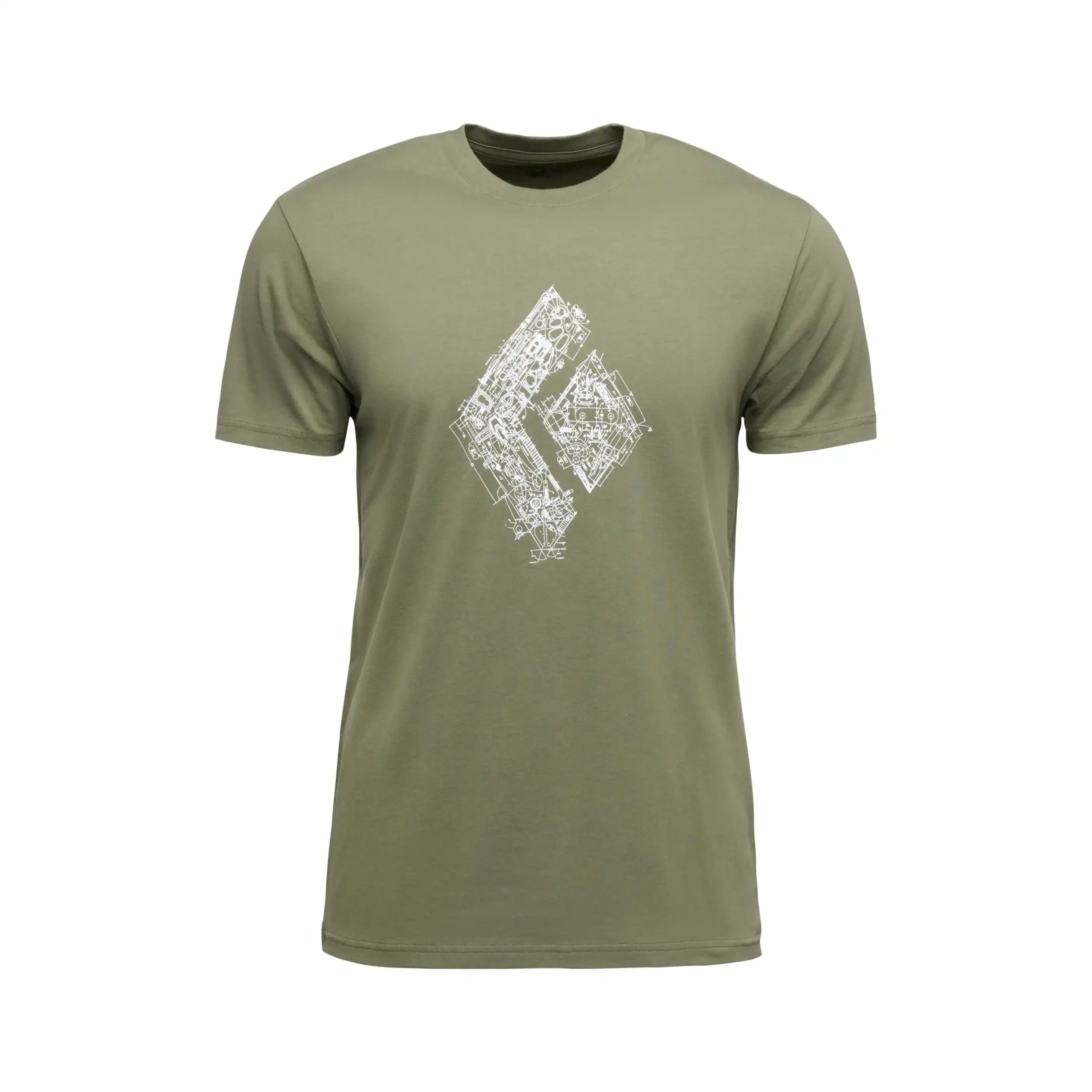 Black Diamond Engineered Diamond Short Sleeve Tee moška majica
