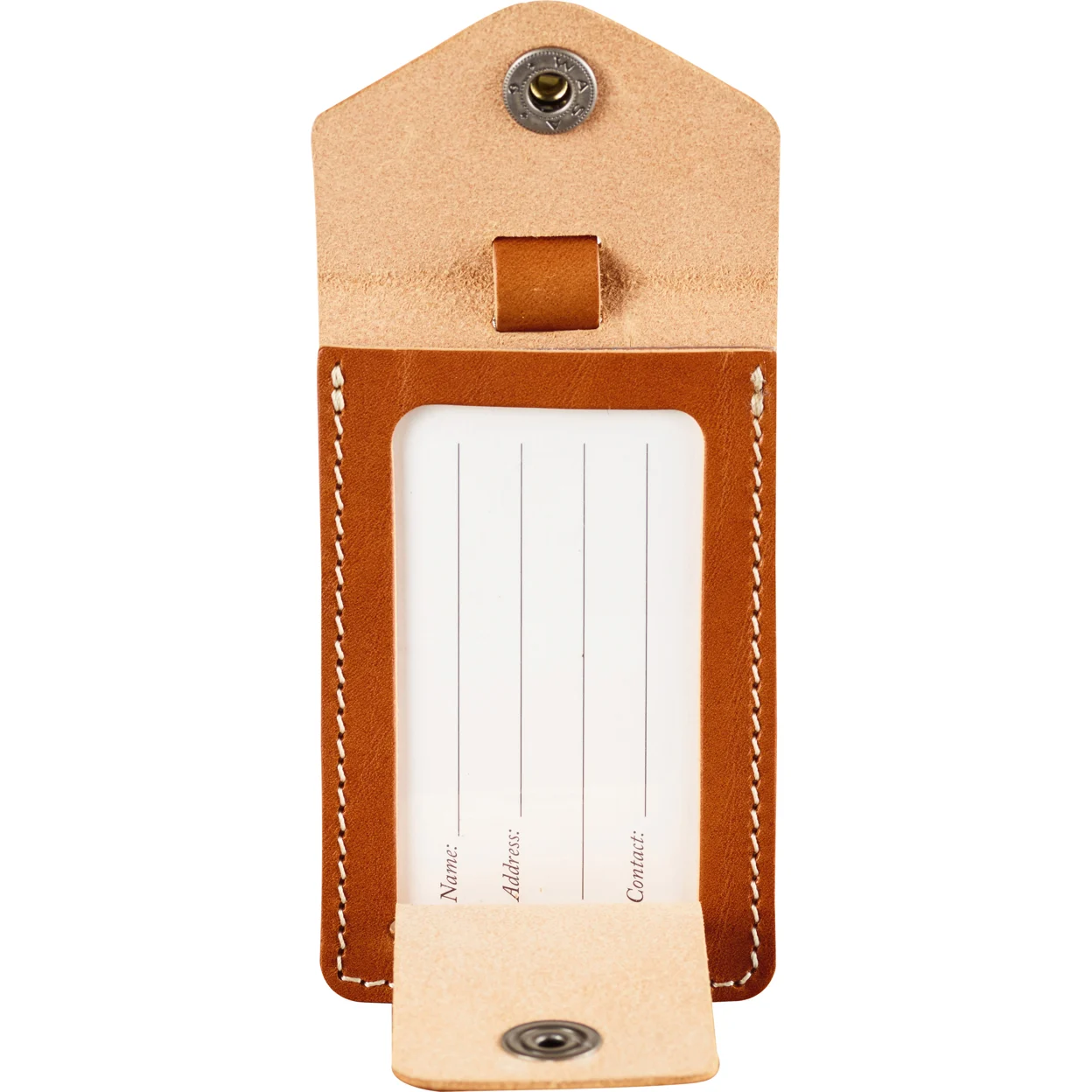 Fjällräven Leather Luggage Tag oznaka za prtljago - slika 3