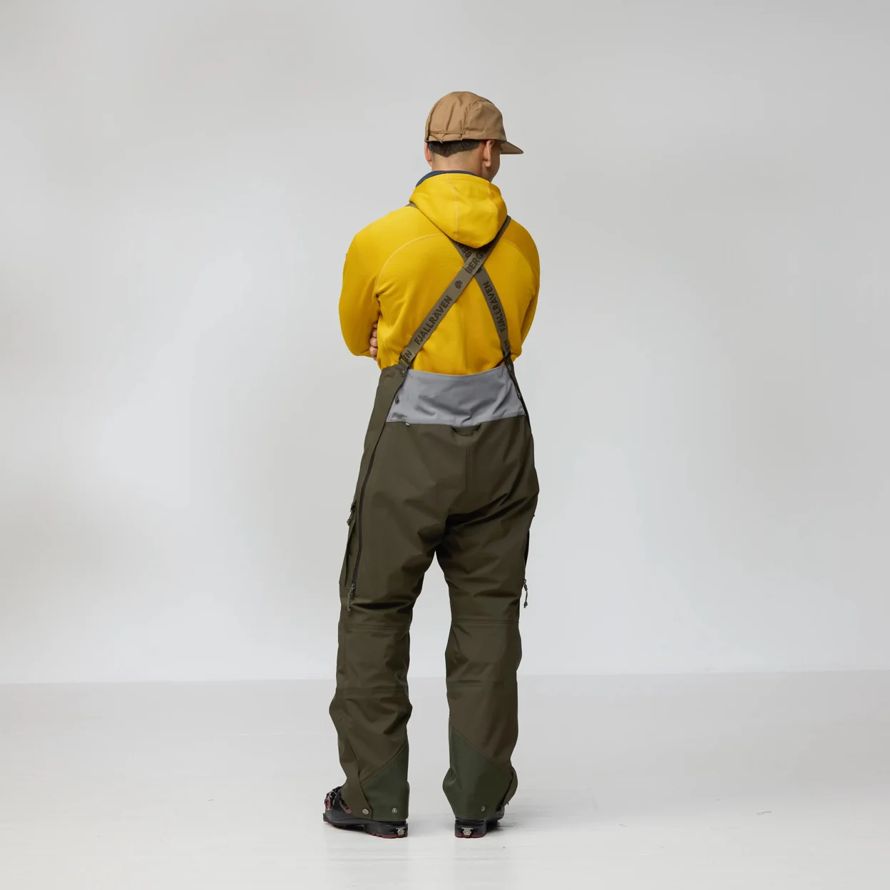 Fjällräven Bergtagen GTX Touring Bibs moške nepremočljive hlače - slika 4