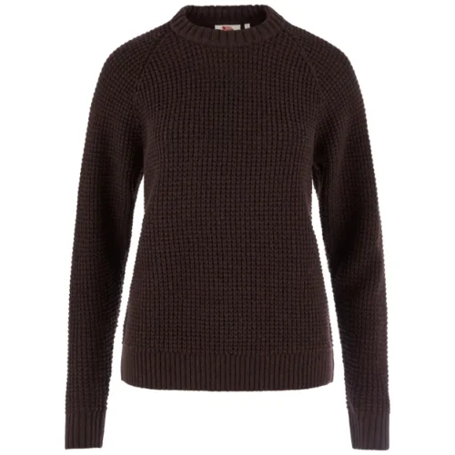 Fjällräven Övik Waffle Knit W ženski volnen pulover