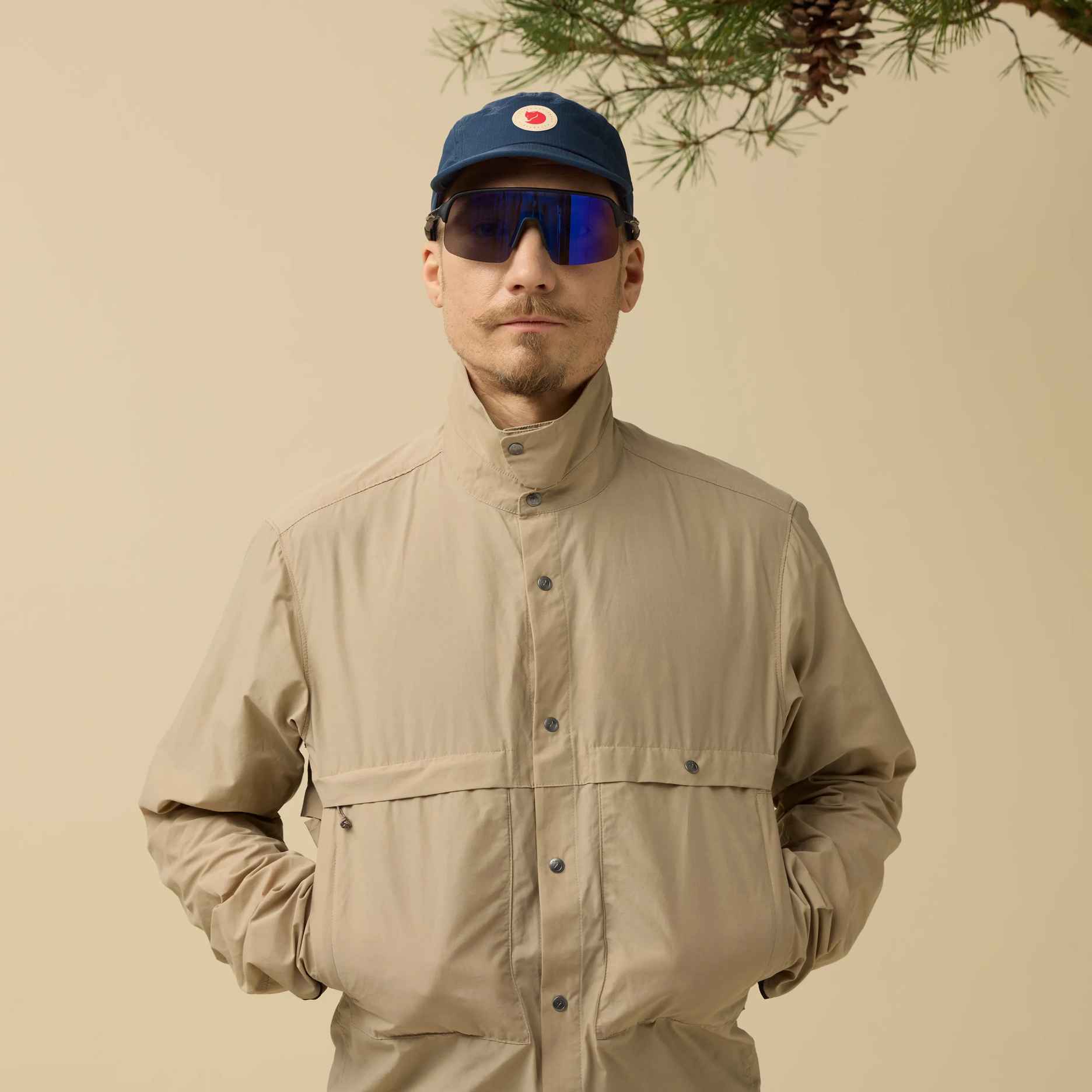 Fjällräven Hoja Rider's Wind Jacket moška vetrovka - slika 5
