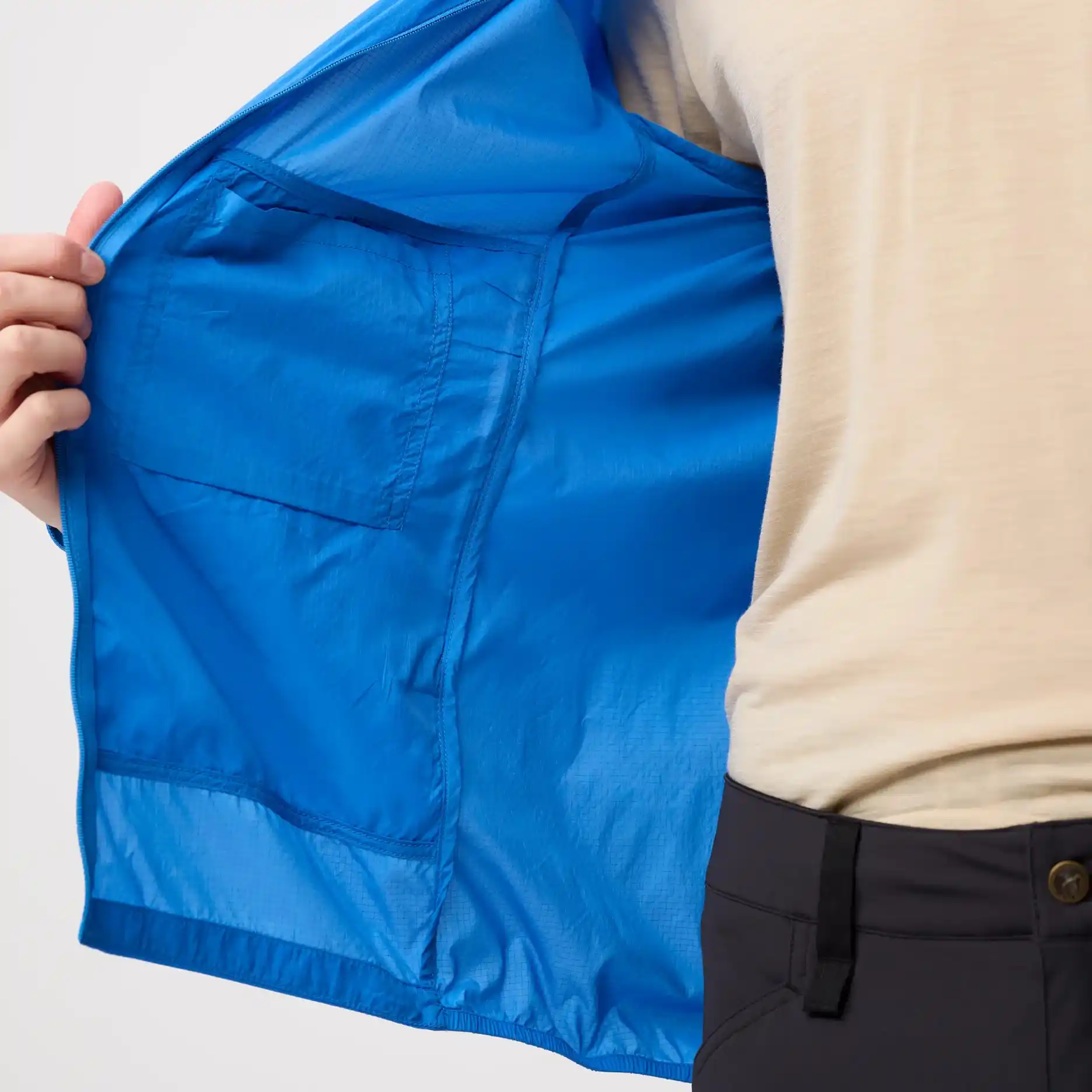 Fjällräven Keb Lätt Wind Jacket moška vetrovka - slika 6