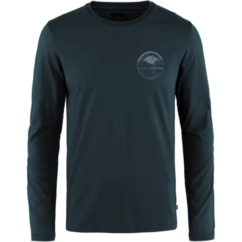 Fjällräven Forever Nature Badge LS moška majica