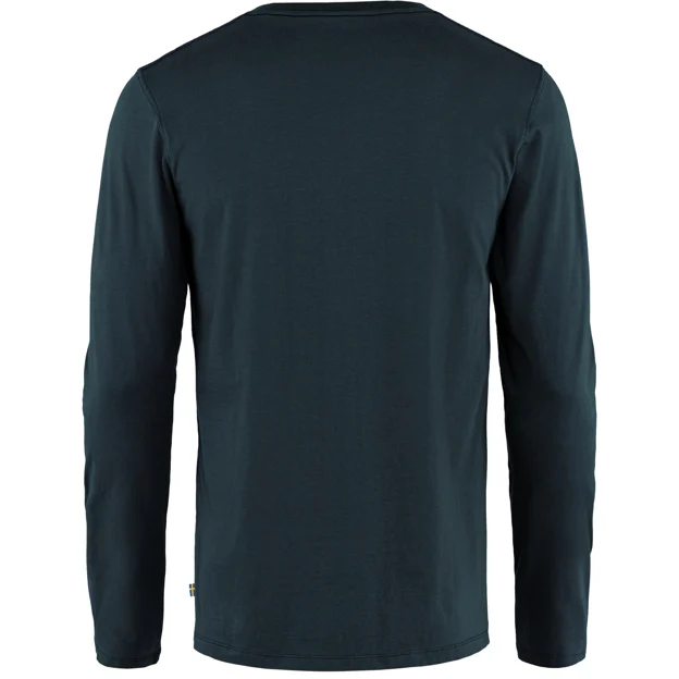 Fjällräven Forever Nature Badge LS moška majica - slika 2