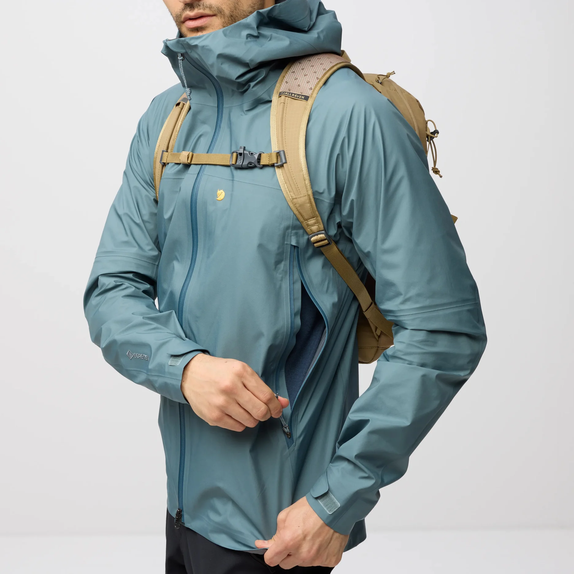 Fjällräven Bergtagen GTX Lite Jacket moška nepremočljiva jakna - slika 10
