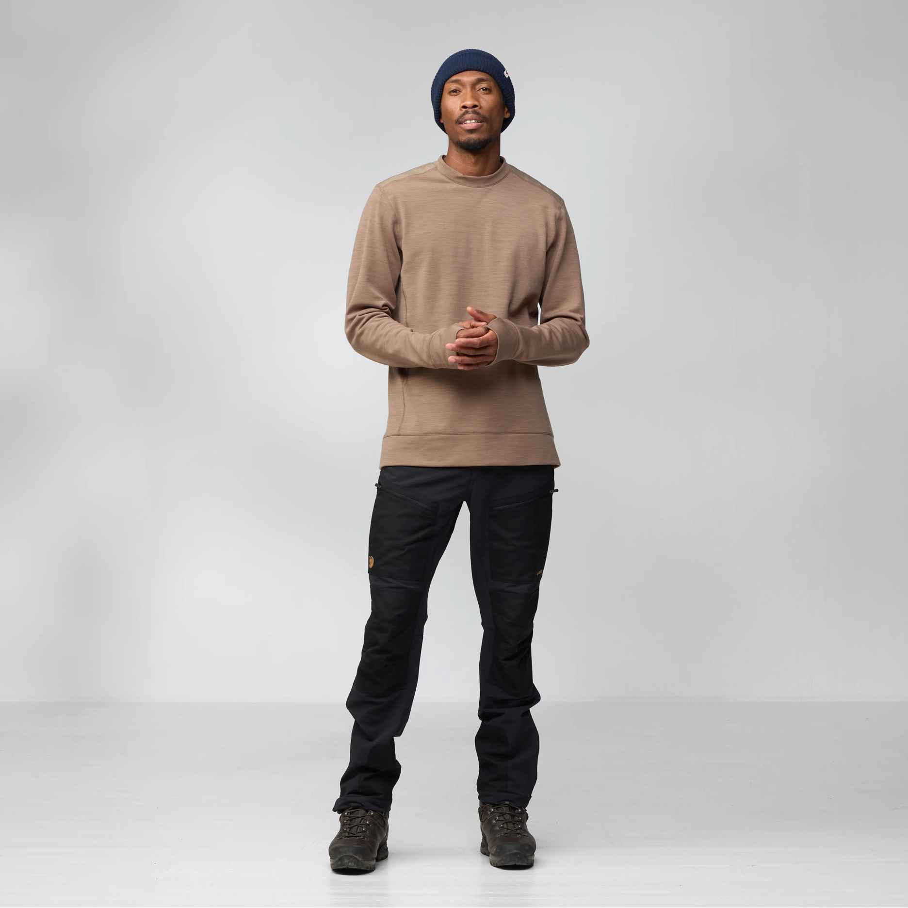 Fjällräven Keb Fleece Crew Neck moški flis - slika 3